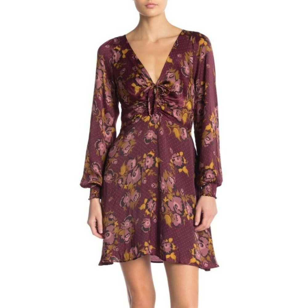 NEW Free People Morning Light Mini Dress Sz 0